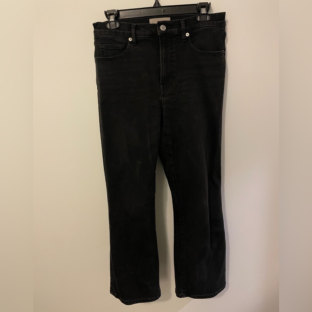 The Kick Bootcut Crop Jeans